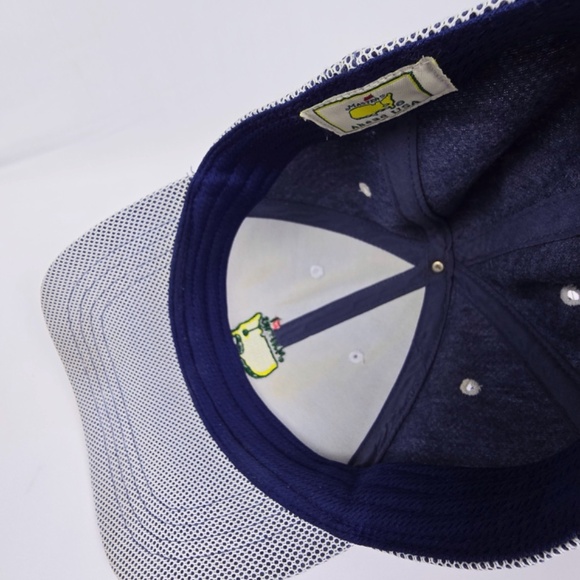 Masters Heathered Blue Performance Mesh Back Hat Augusta National Golf - Picture 6 of 10